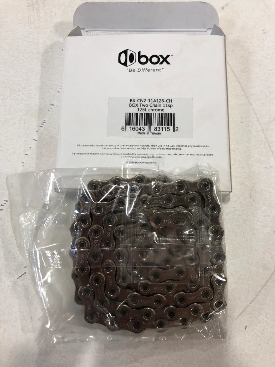 Box two chain 11 speed 126 links in chrome perfect for everyone Box two chain 11 speed 126 links in chrome perfect for everyone