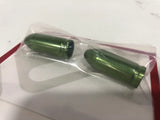 ETC Bullets Valve Caps Schraeder - Green ETC Bullets Valve Caps Schraeder - Green