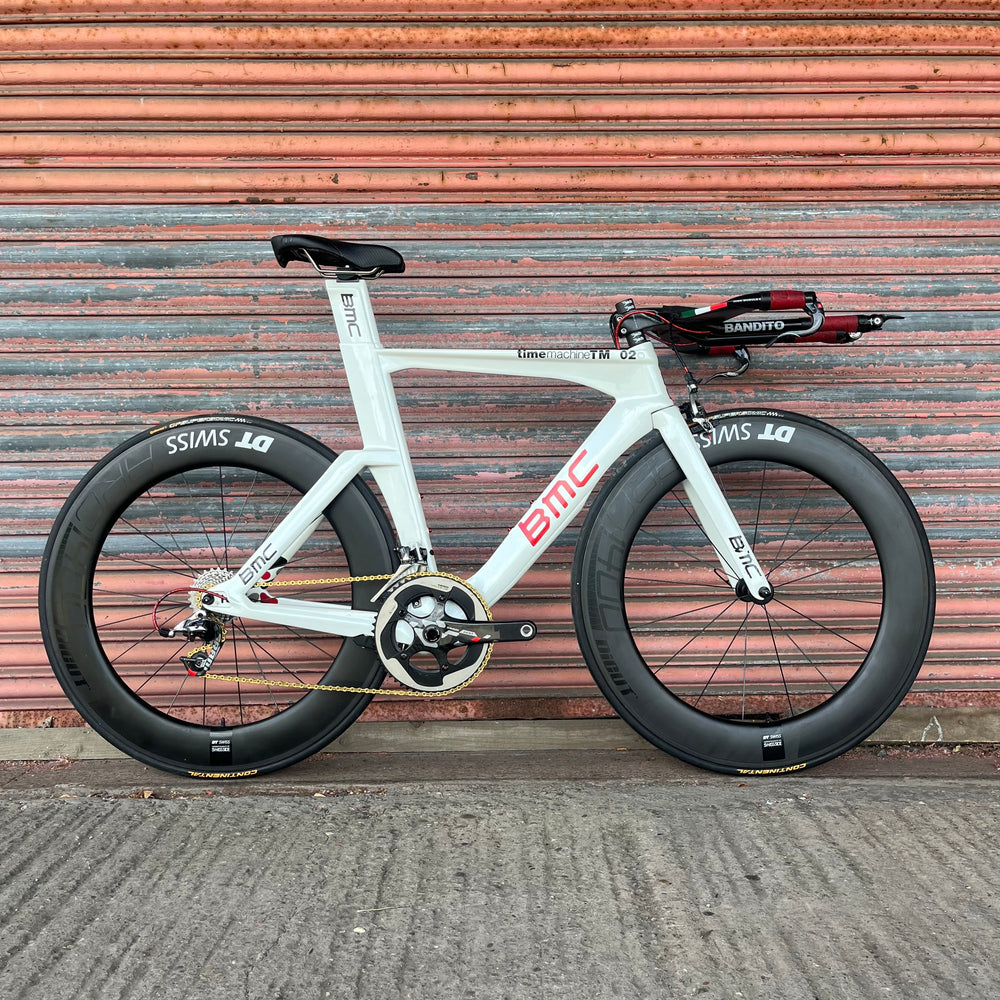 BMC TimeMachine TM02 SRAM RED Carbon Time Trial Triathlon Bike - 54cm — view 1
