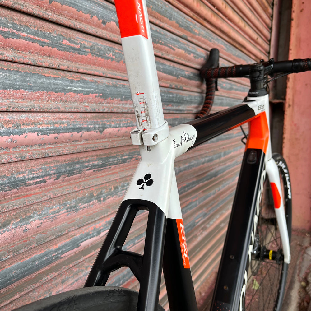 Colnago E64 Ultegra Di2 Carbon Disc Electric Road Bike - 55cm — view 11