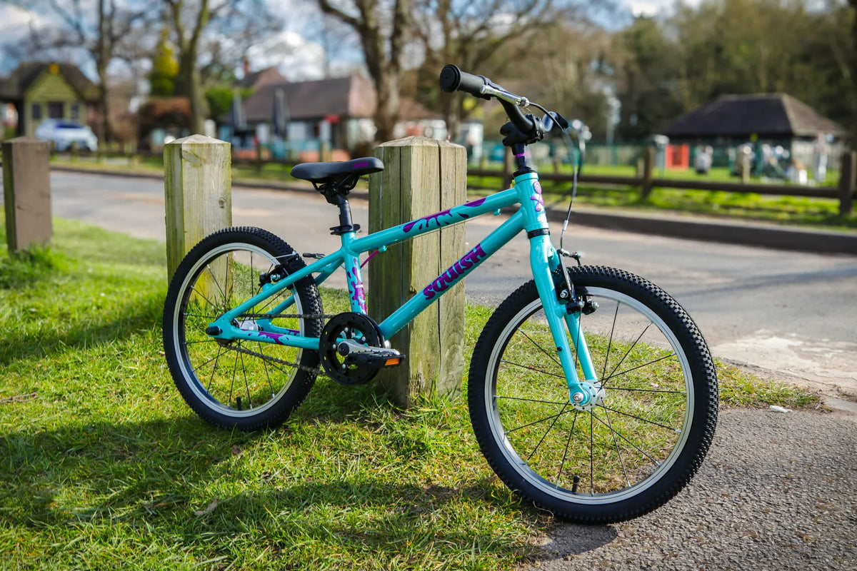 Squish — award-winning lightweight kids' bikes.