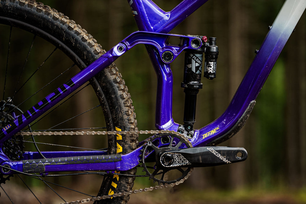 NS Bikes Define AL 155 1 Violet/Grey outdoors — view 6