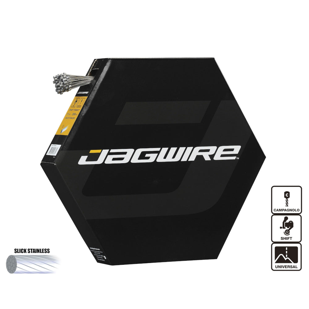 Jagwire Campagnolo Slick Stainless Shift Cable 1.1mm X 2300mm Jagwire Campagnolo Slick Stainless Shift Cable 1.1mm X 2300mm