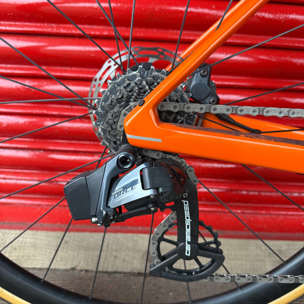 BMC TeamMachine SLR SRAM Force AXS Carbon Disc Road Bike - 54cm — view 12