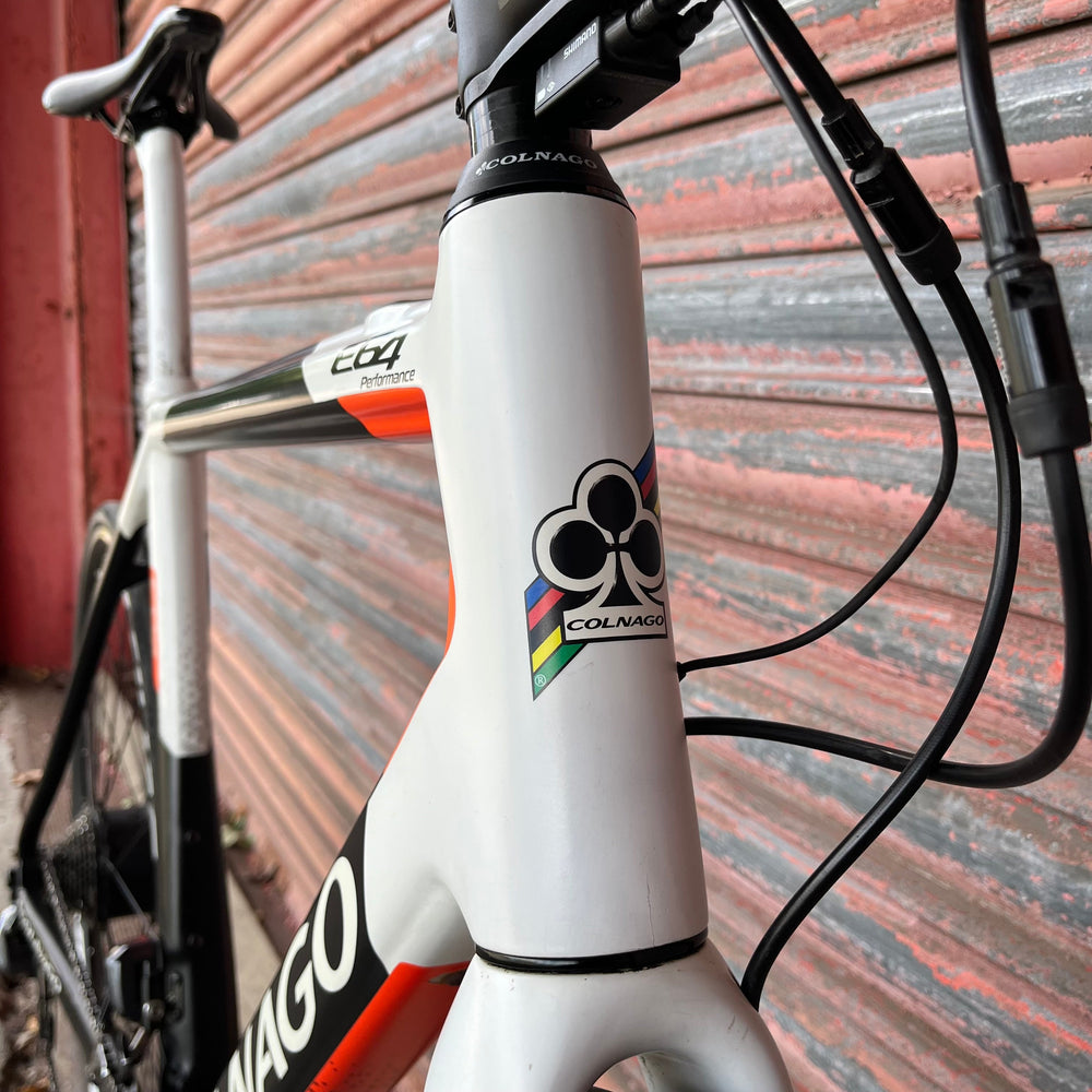 Colnago E64 Ultegra Di2 Carbon Disc Electric Road Bike - 55cm — view 6