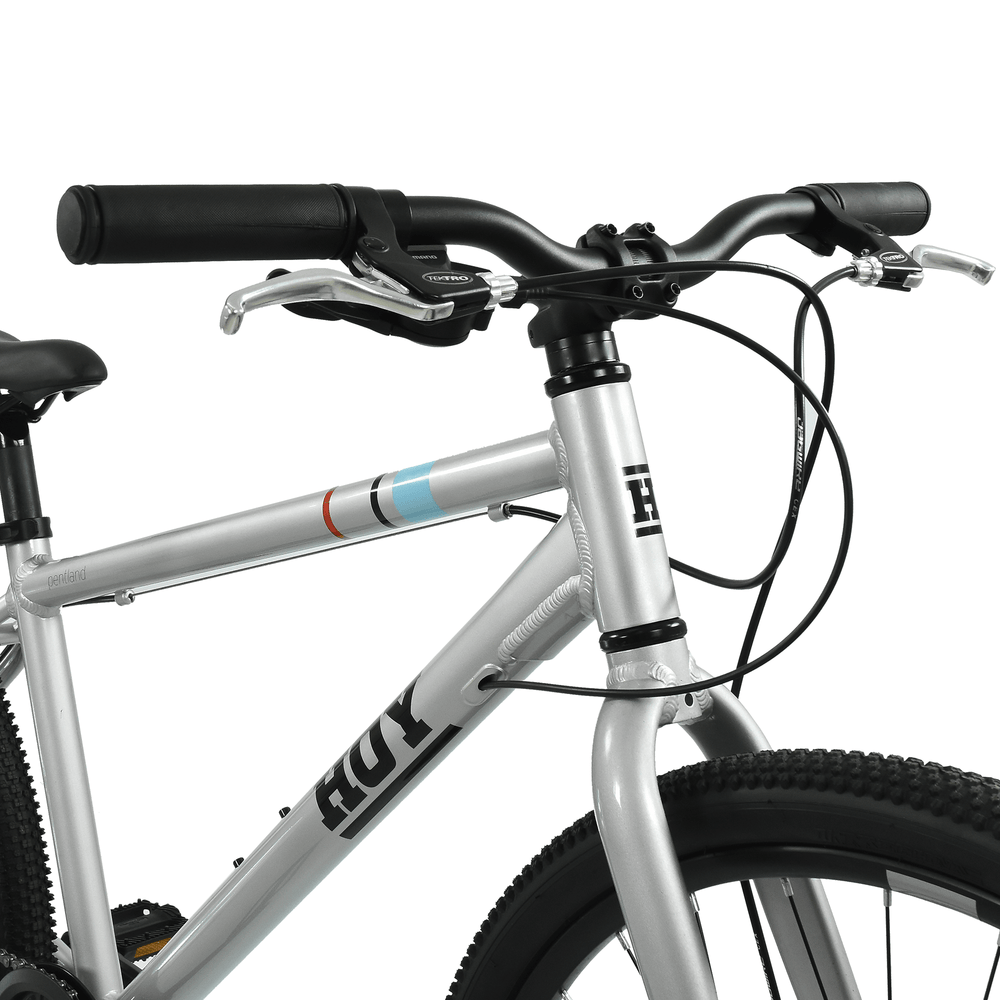 Hoy Pentland 26" Kids Bike, Titanium Silver, view 8 — view 8