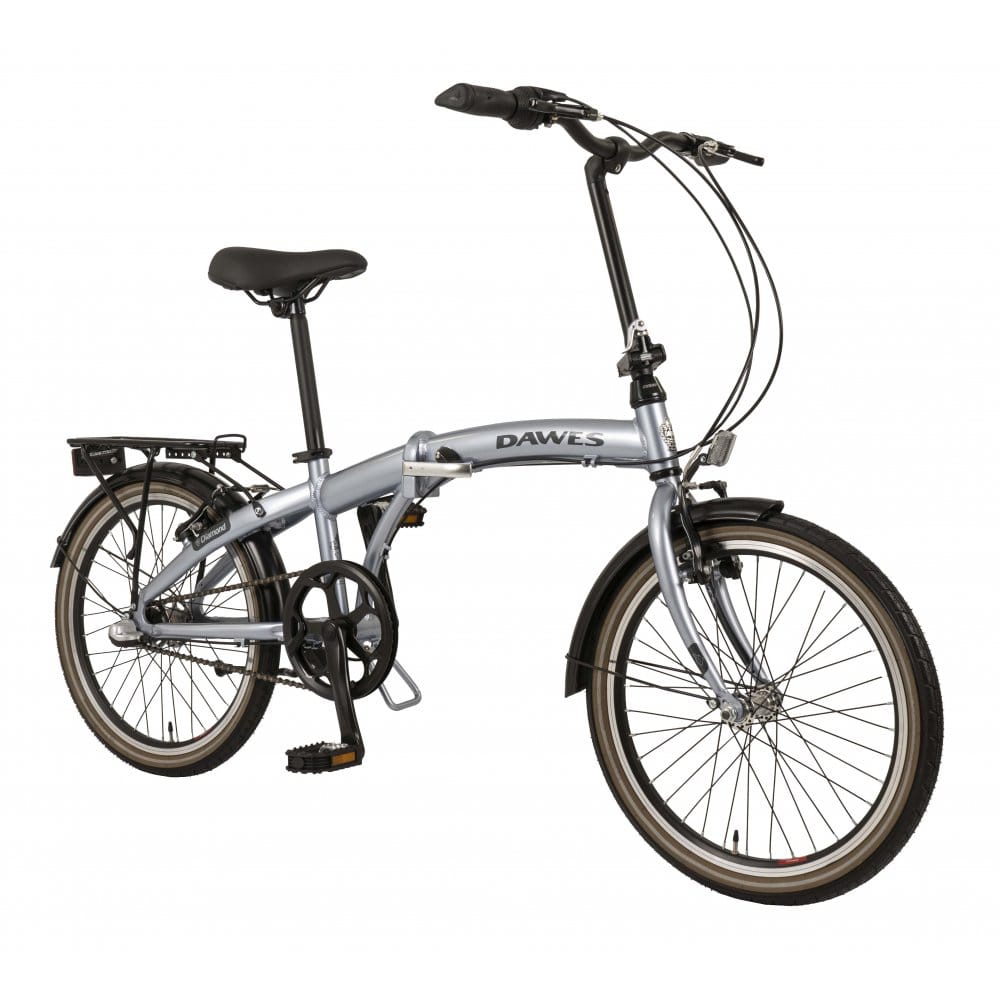 Dawes Folding Bikes Dawes Diamond Folding Bike, 20" Silver — view 2