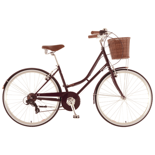 Dawes Cambridge Heritage Bike, 17/26" Plum