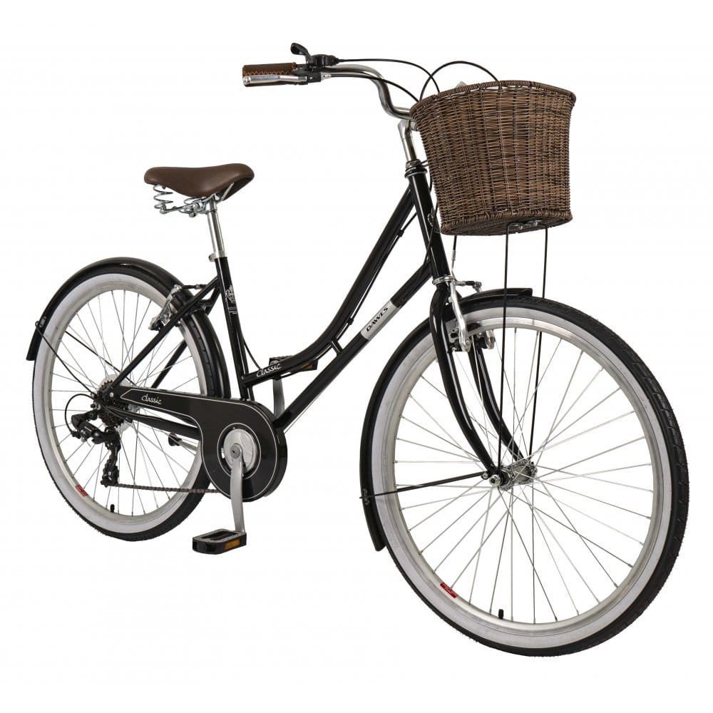 Dawes Classic Heritage Bike, 17/26" Black, view 2 — view 2