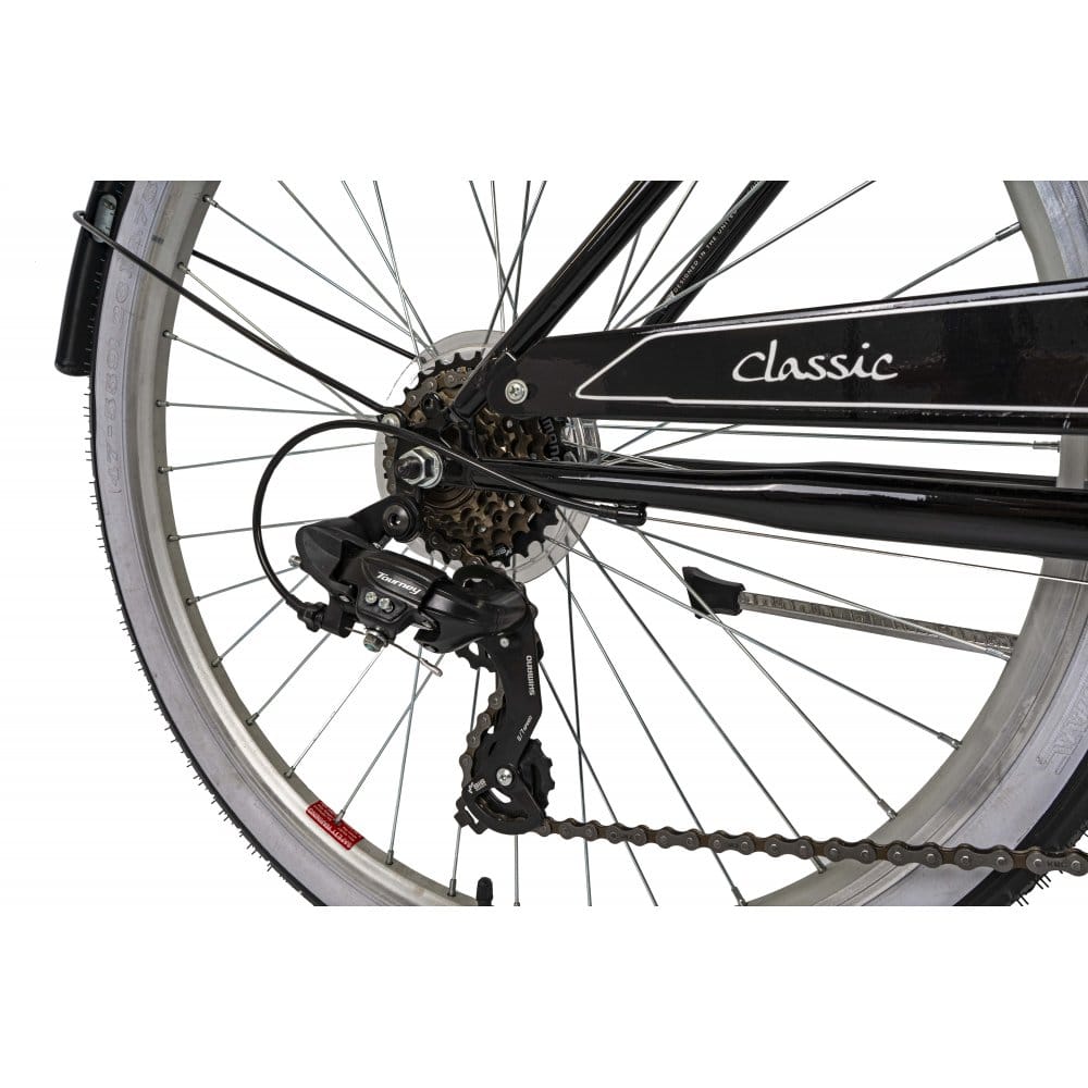 Dawes Classic Heritage Bike, 17/26" Black, view 8 — view 8