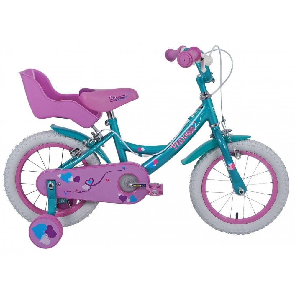 Dawes 14" Princess Kids Bike, Mint — view 1