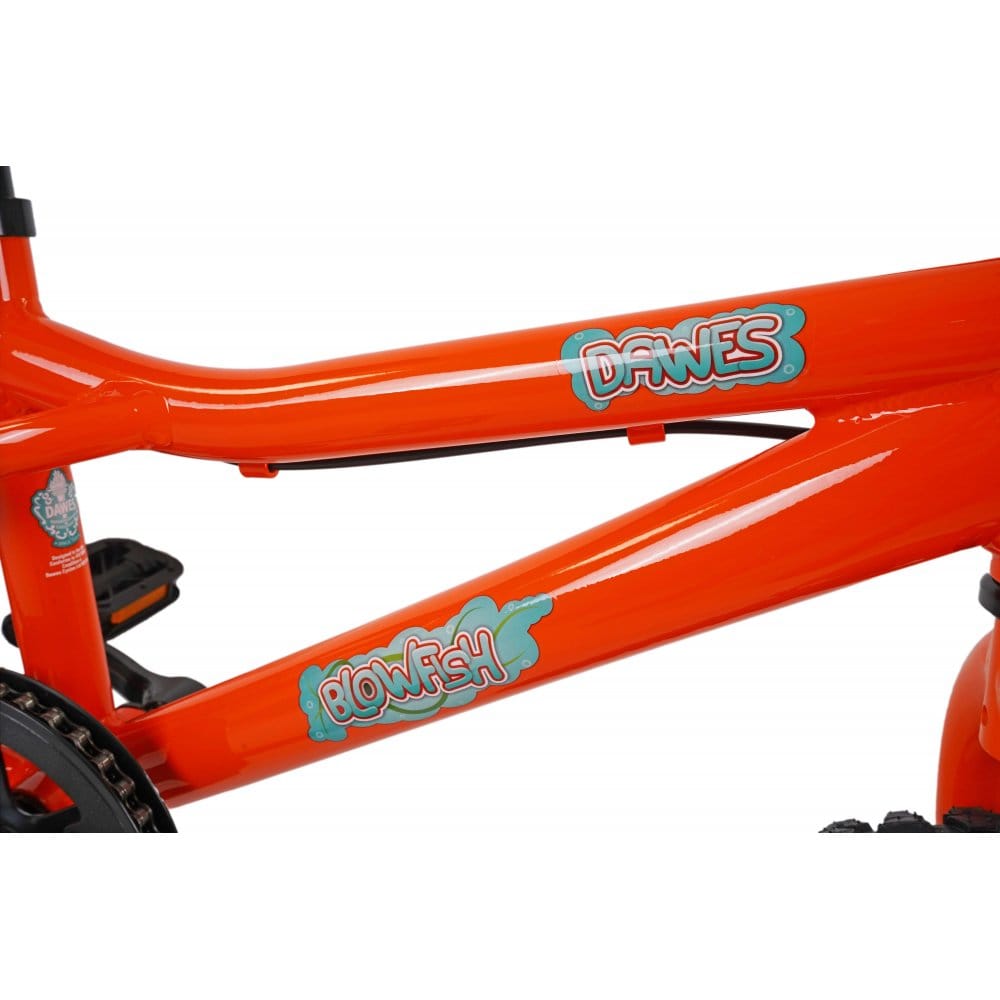Dawes 16" Blowfish Kids Bike, Orange, view 7 — view 7
