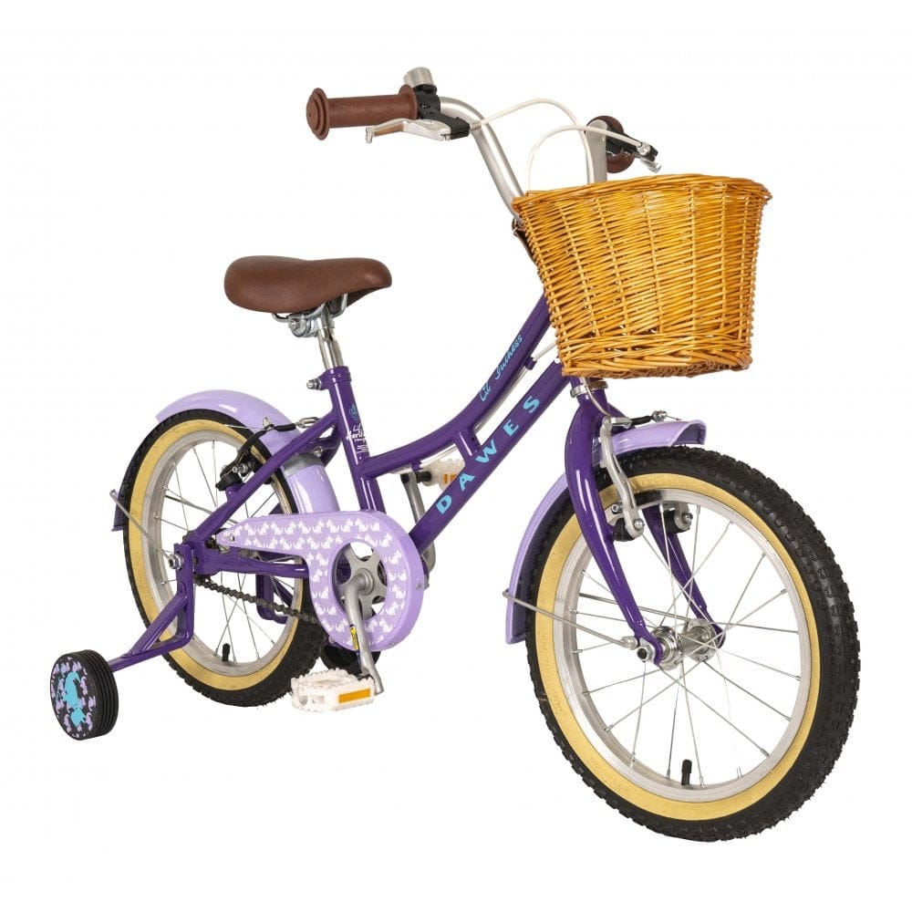 Dawes 16" Lil Duchess Kids Heritage Bike, Purple, view 2 — view 2
