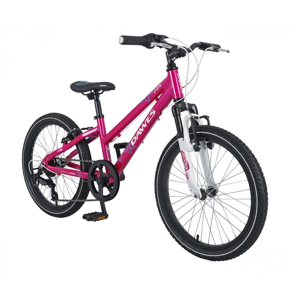 Dawes 20" Paris HT Kids Mountain Bike, Pink, view 2 — view 2