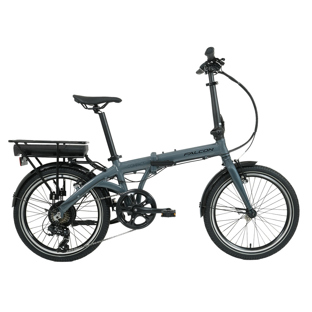 Falcon Compact Folding Electric Bike - side profile — view 2