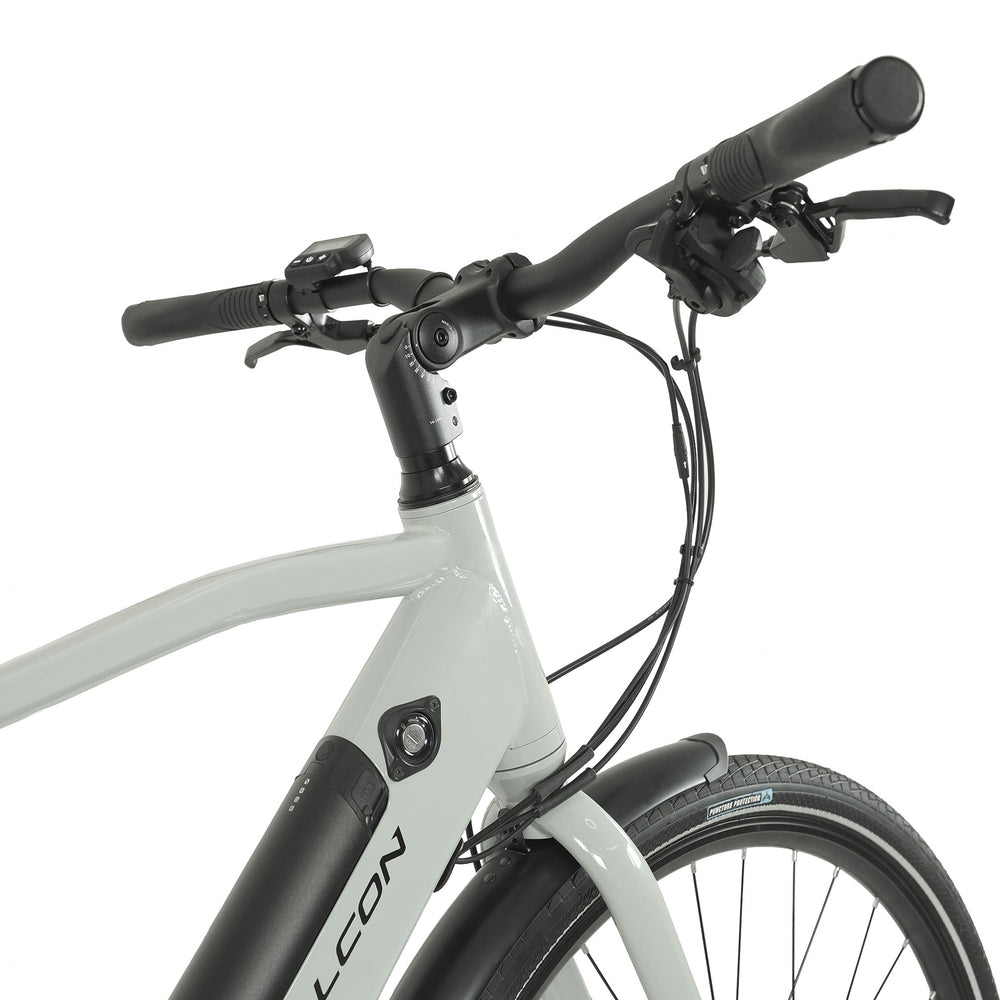 Falcon Liberty Cross Bar Electric Hybrid Bike - detail — view 4