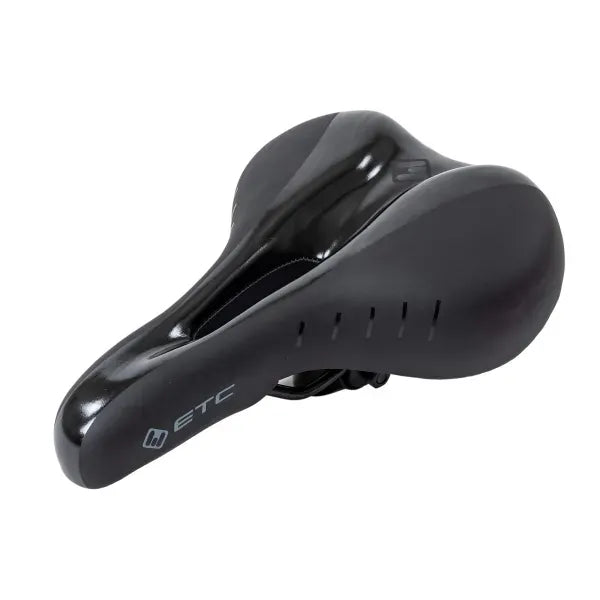 ETC E360 E Ready Comfort Saddle Black Size 265 X 200mm — view 1