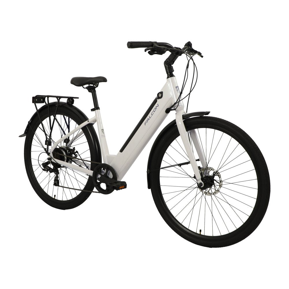 Falcon Liberty Low Step Electric Hybrid Bike, One Size — view 1