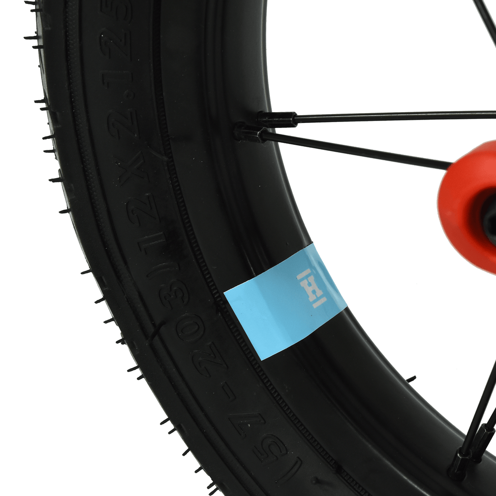 Hoy Weee! 12" Balance Bike, Red, view 5 — view 5