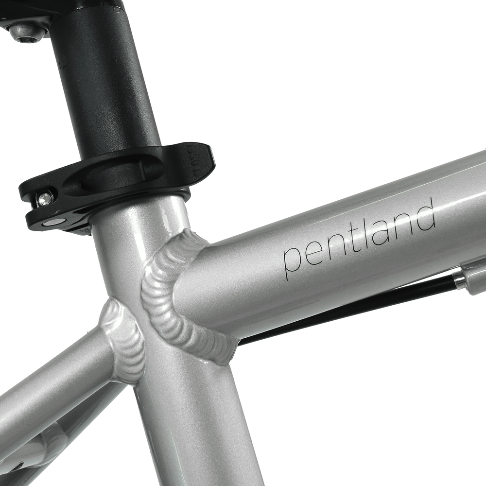 Hoy Pentland 26" Kids Bike, Titanium Silver, view 6 — view 6