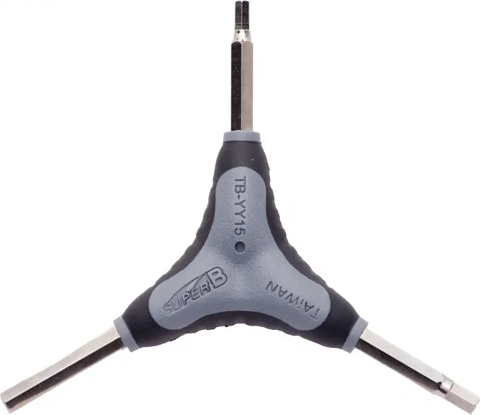Super B Premium TB-YY15 Hex Y Wrench 4/5/6mm Super B Premium TB-YY15 Hex Y Wrench 4/5/6mm