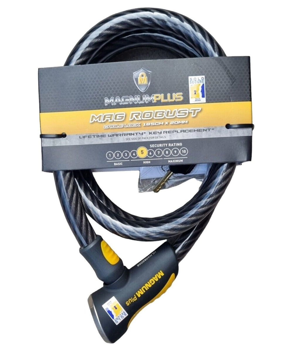 Magnum Plus Mag Robust Cable Lock 185cm x 20mm — view 1