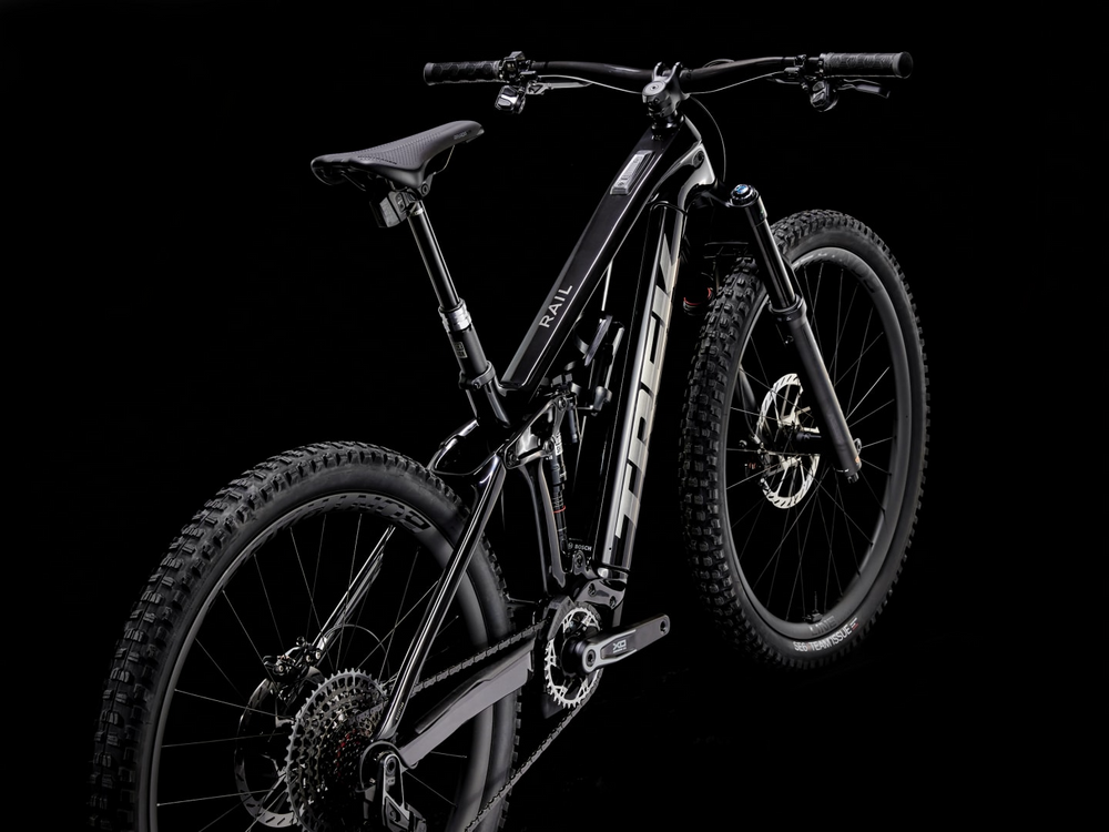 Trek Rail 9.8 (2024) Carbon Electric Mountain Bike – Large – Nearly New, Upgraded — view 3