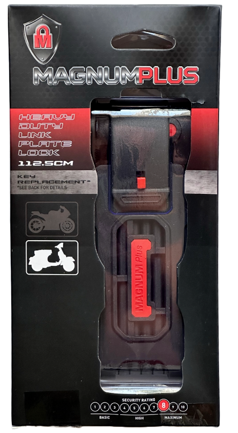 Magnumplus plus link plate lock size 112 5cm rrp 45 perfect for everyone Magnumplus plus link plate lock size 112 5cm rrp 45 perfect for everyone