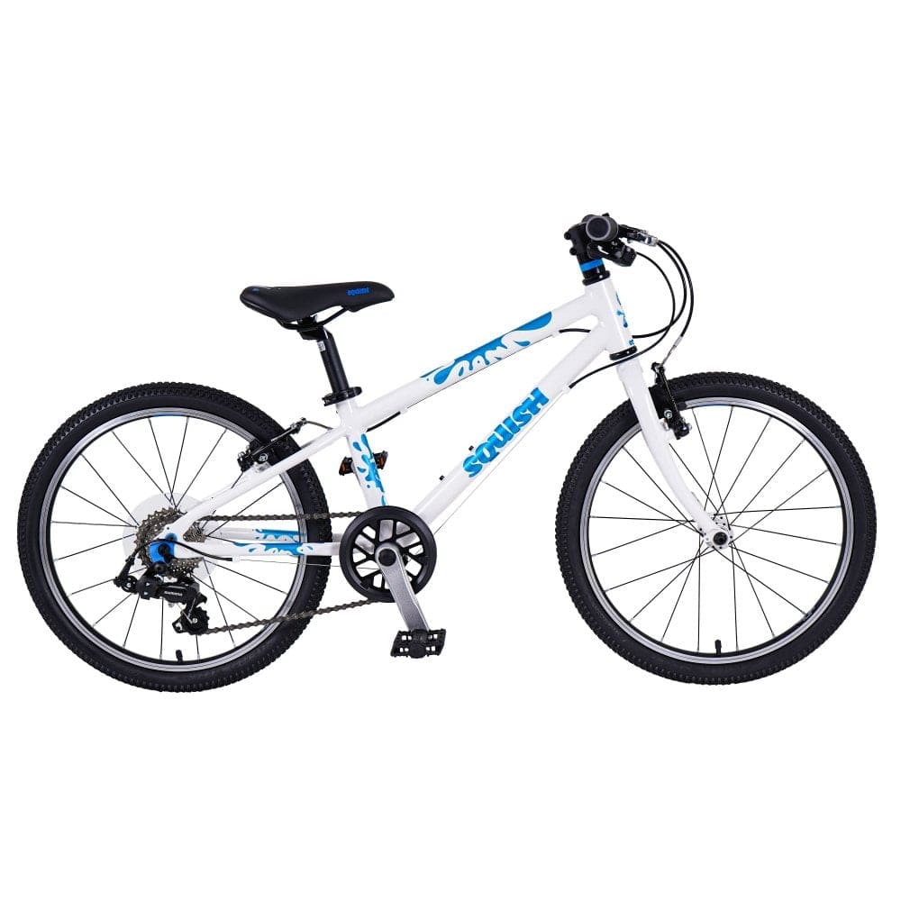 Squish 20" White/Blue, Kids Bike — view 1