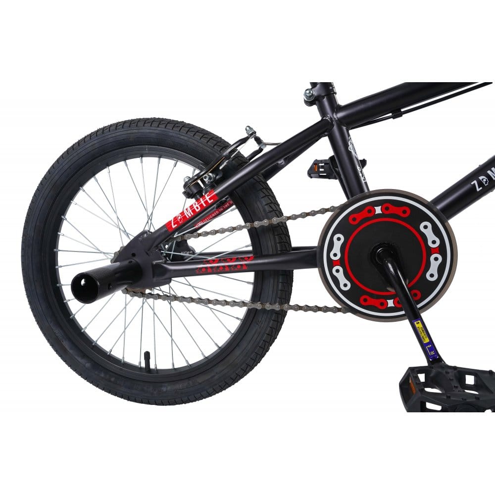 Zombie Plague Black/Red BMX Bike, view 9 — view 9