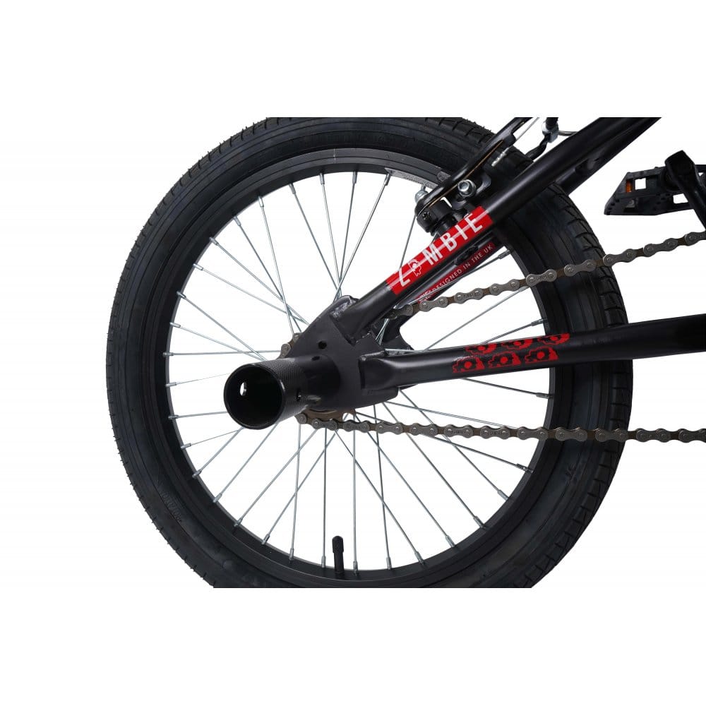 Zombie Plague Black/Red BMX Bike, view 8 — view 8