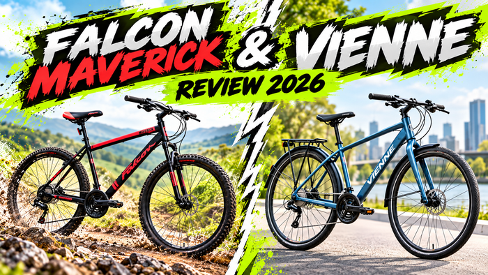 Falcon Maverick & Vienne Review 2026 | Cheapest Adult MTBs Worth It?