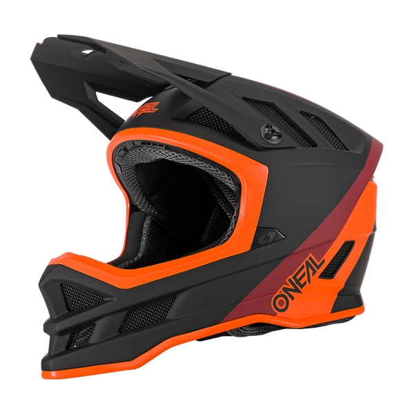 O'Neal Blade Charger V.22 Full Face Helmet, Red/Orange, Large