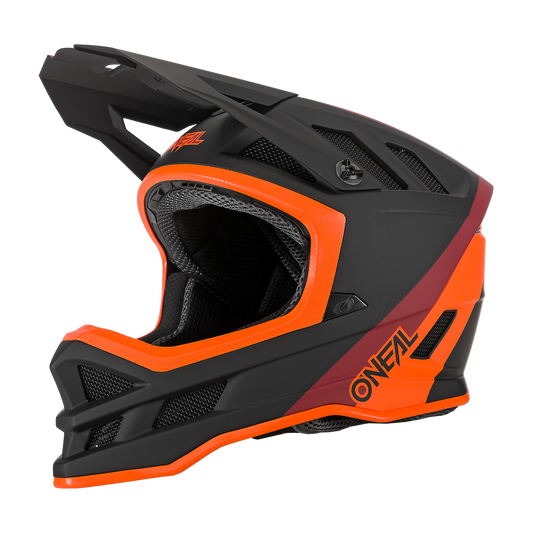 O'Neal Blade Charger V.22 Full Face Helmet, Red/Orange, Large