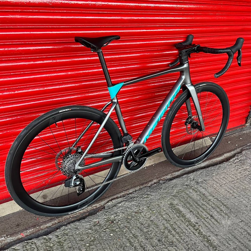 Merida Scultura Rival AXS Carbon Disc Road Bike - M 54cm — view 3