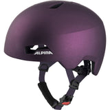 Alpina hackney junior helmet dark violet size 47 51cm perfect for everyone