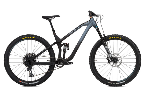 NS Bikes Define AL 150 1 29er trail mountain bike in black and blue