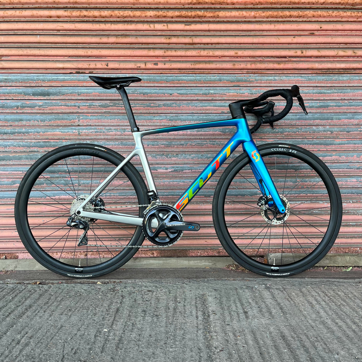 Scott Addict RC Ultimate Chaves Edition Ultegra Di2 Carbon Disc Road Bike - M 54cm