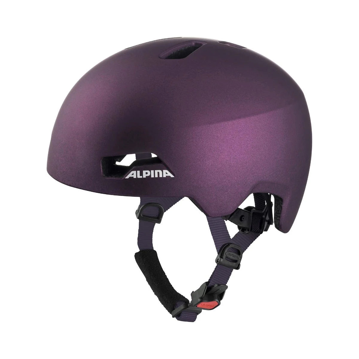 Alpina Hackney Junior Helmet, Dark Violet, Size 47 - 51cm