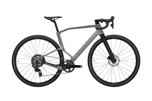 Rondo Ruut CF 1 SRAM Rival AXS Carbon Gravel Bike - Large, Silver/Grey