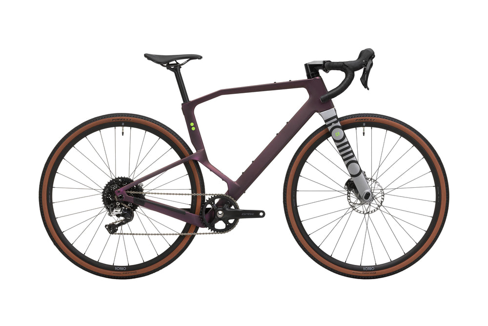 Rondo Ruut CF 2 carbon gravel bike in Aubergine — view 1