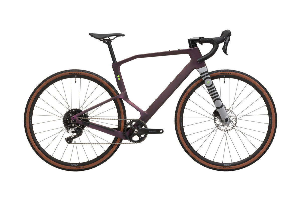Rondo Ruut CF 2 carbon gravel bike in Aubergine