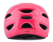 Giro Scamp kids cycle helmet XS - Bright Pink/Pearl, rear view — view 2