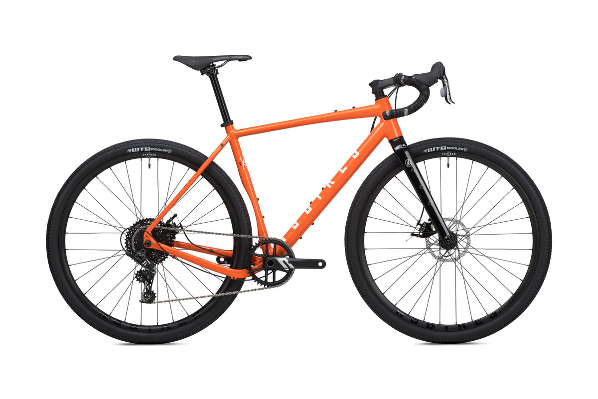 NS Bikes Rag+ 2 2025 gravel bike in orange