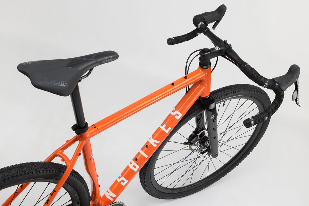 NS Bikes Rag+ 2 2025 Orange gravel bike, view 5 — view 5