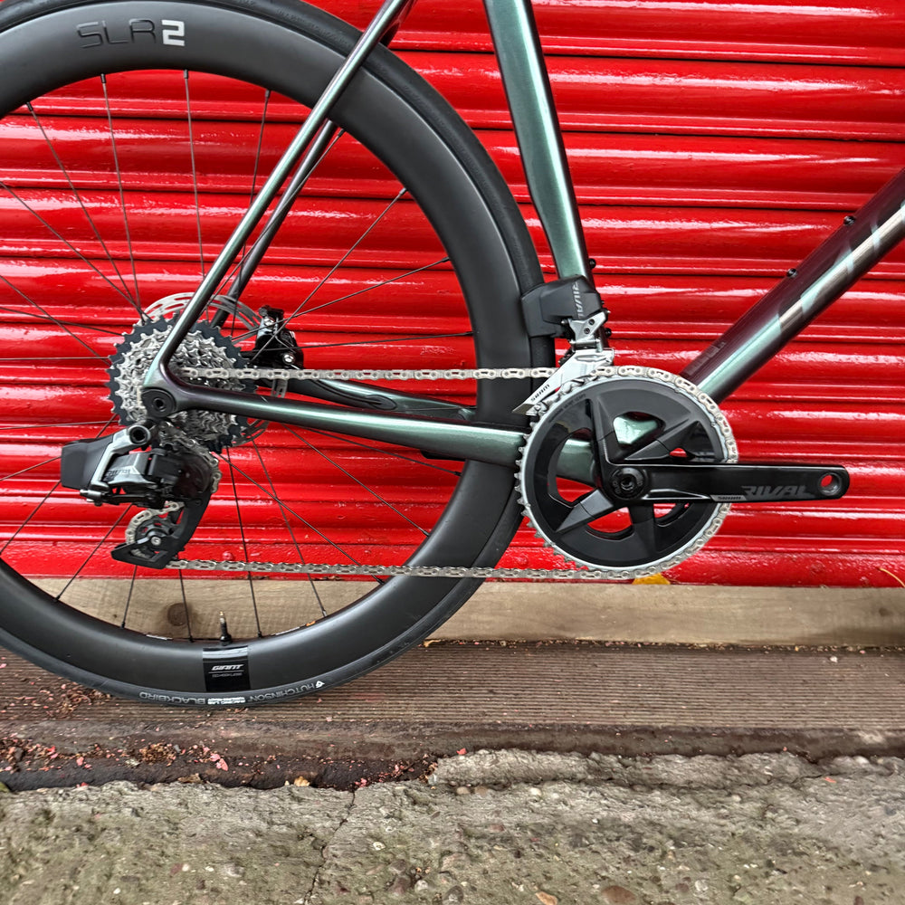 Giant TCR Advanced Pro SRAM Rival AXS Carbon Disc Road Bike - L 58cm — view 12
