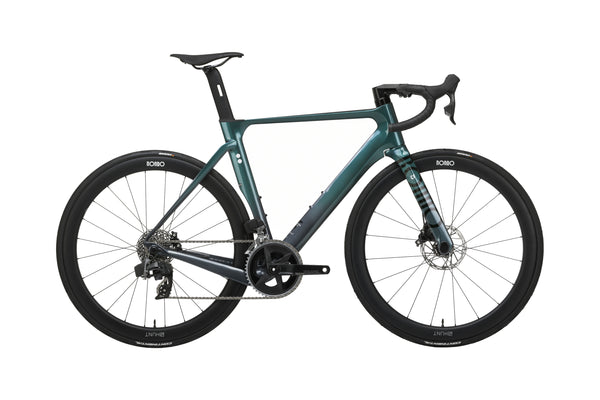 Rondo HVRT CF 1 carbon road bike in Ocean Blue
