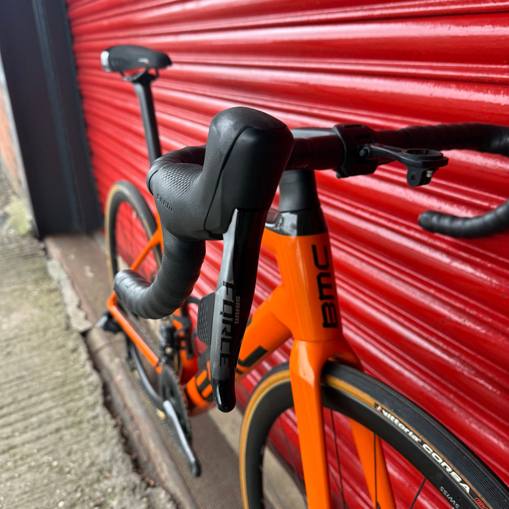 BMC TeamMachine SLR SRAM Force AXS Carbon Disc Road Bike - 54cm — view 5