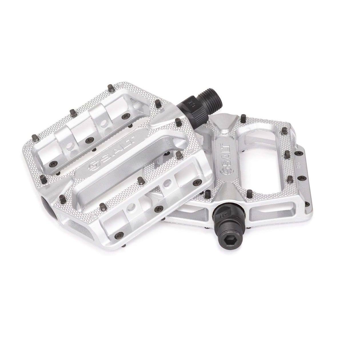 Salt Slim BMX Pedals Alloy, Silver, Size 9/16"