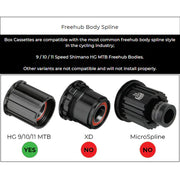 Box Two Prime 9 Speed 12-50T E-Bike Cassette, view 6 — view 6